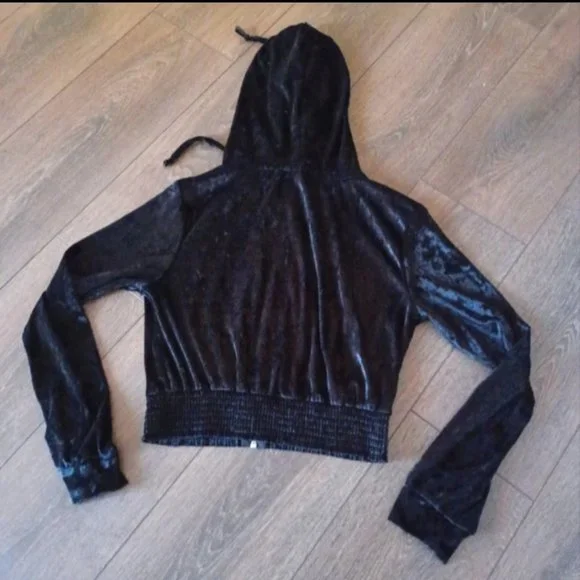 Fashion Nova Cropped Hoodie jacket - Picture 2 of 3